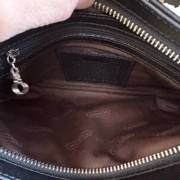 🖤🖤VINTAGE COACH BLACK GLOVE LEATHER LEGACY DEMI HOBO BAG!🖤🖤 - Picture 9 of 9